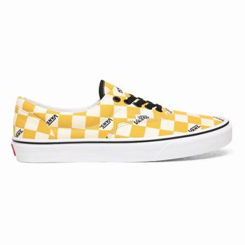 Női Vans Big Check Era Tornacipő VA5746091 Sárga/Fehér